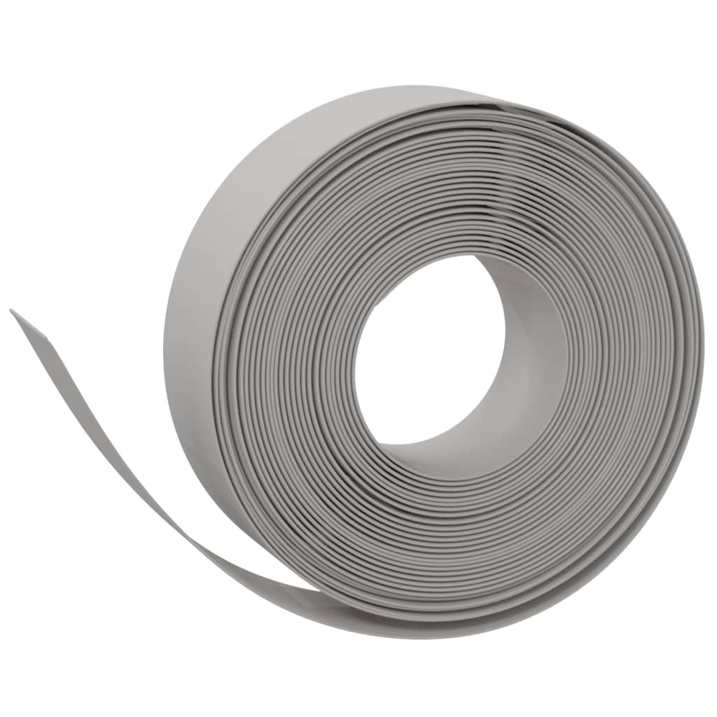 Lawn Edging Gray 10 M * 15 Cm Polyethylene