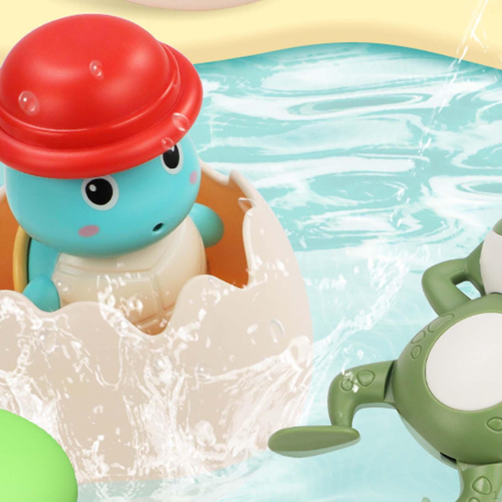 Floats Bath Toy Sprayer Squirters Baby Water Spray for Kids Bathroom turtle