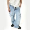 Men's Clothing | New Summer Products, Meichao Heavy Industry Splicing Multi-pocket Washed Jeans Casual