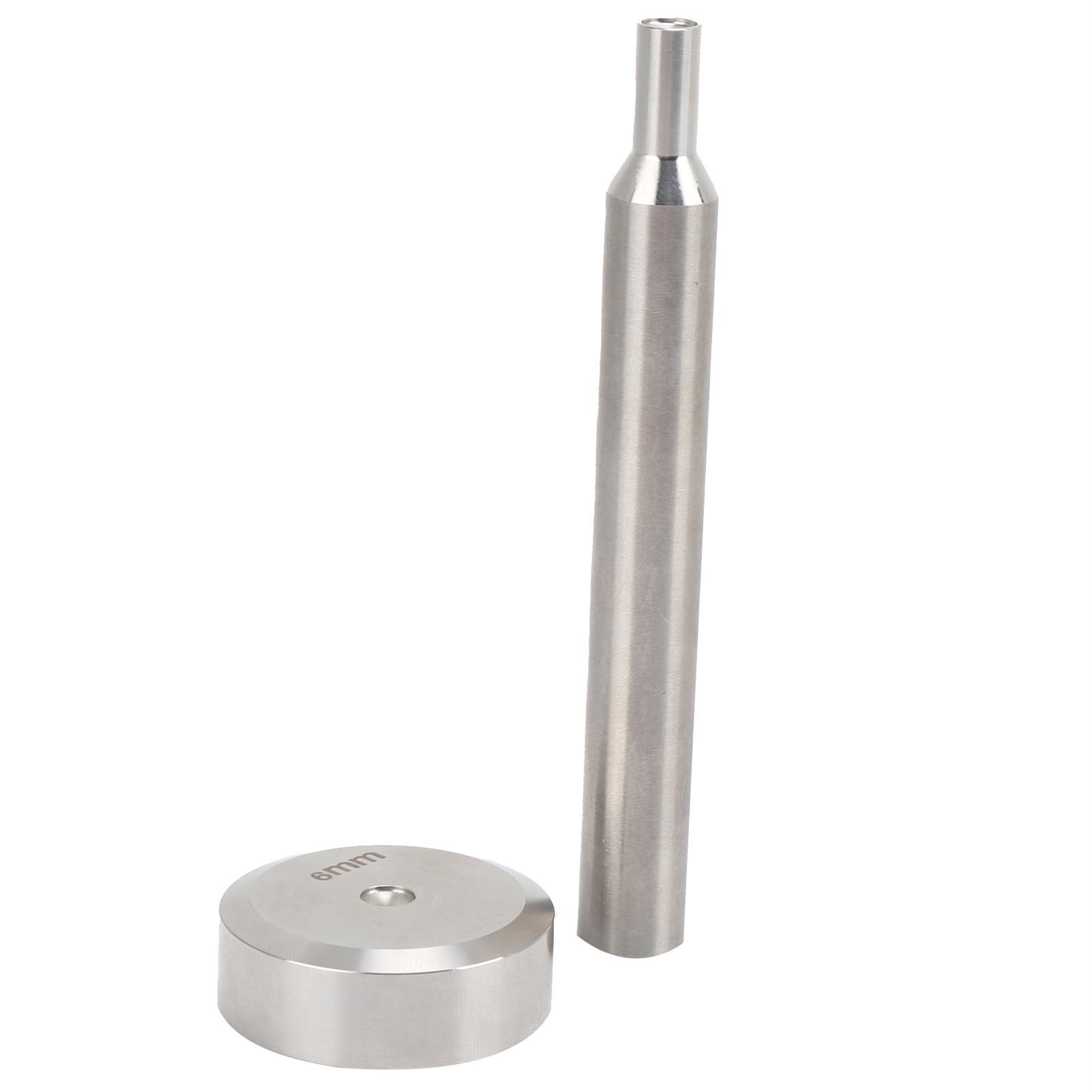 

Пуансон для заклепок двусторонний 6 мм инструмент для установки и фиксации для DIY кожаного ремесла, установки кнопок