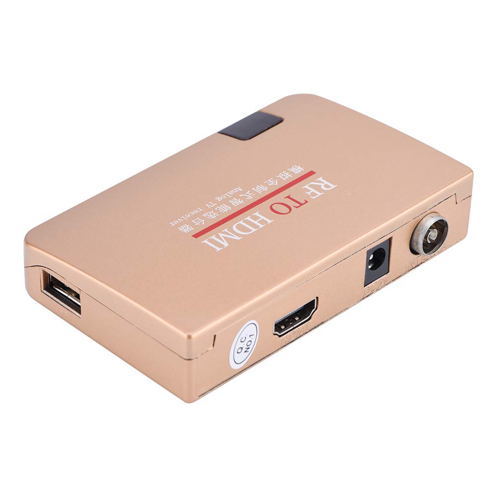 RCA to HDMI Converter, Analog TV Receiver Adapter, RF-HDMI All Standard Converter, Converter Adapter