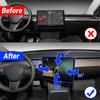 Car Screen Rotating Holder for Tesla Model 3 Y 2017-2022 Center Console Swivel Mount Bracket 15/30 Degrees GPS Scereen Rotation