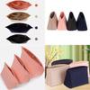 Stylish Felt Makeup Bag Multi-functional Design For Efficient Cosmetic Organization