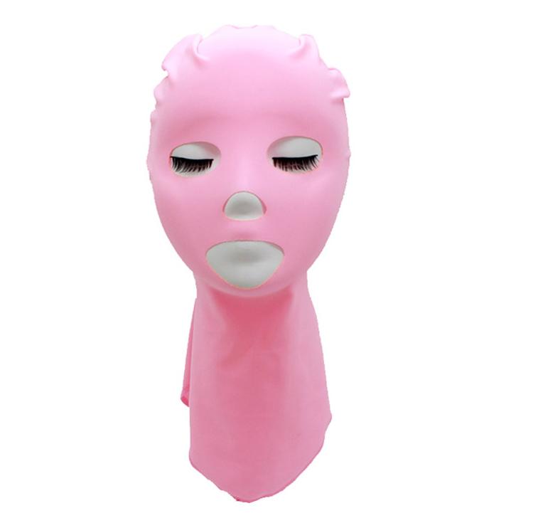 Waterproof Anti-UV Sunscreen Swim Facekini Men Women Swimming Caps Face Mask Hat Head Ear Face Covering Hat Diving Hats