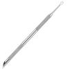 1/4PCS Double-ended Cuticle Remover Manicure Tool Stainless Steel Bevelled Stick for Home DIY Nail Art Use