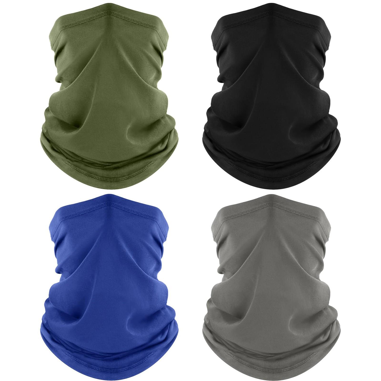 

4PC Summer Sunshade Cycling Mask Outdoor Fishing Anti-ultraviolet Headscarf Sunscreen Neckband One Size