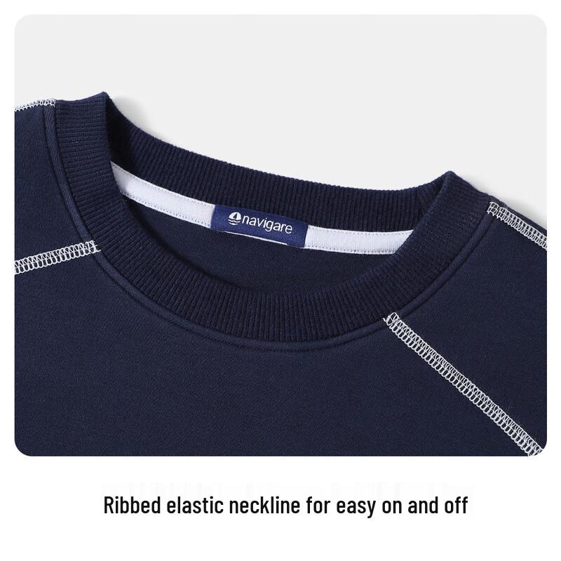 Navigare Kids' Crewneck Long-Sleeve Sweatshirt