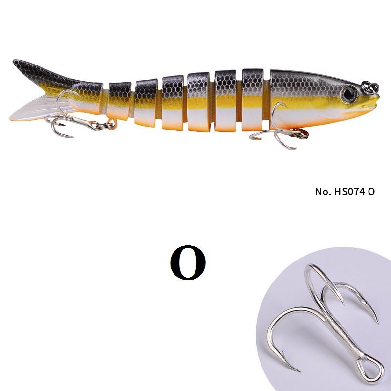 New Lure Multi Section Bait 19g Lure Plastic Bait Multi Section Fish Hard Bait