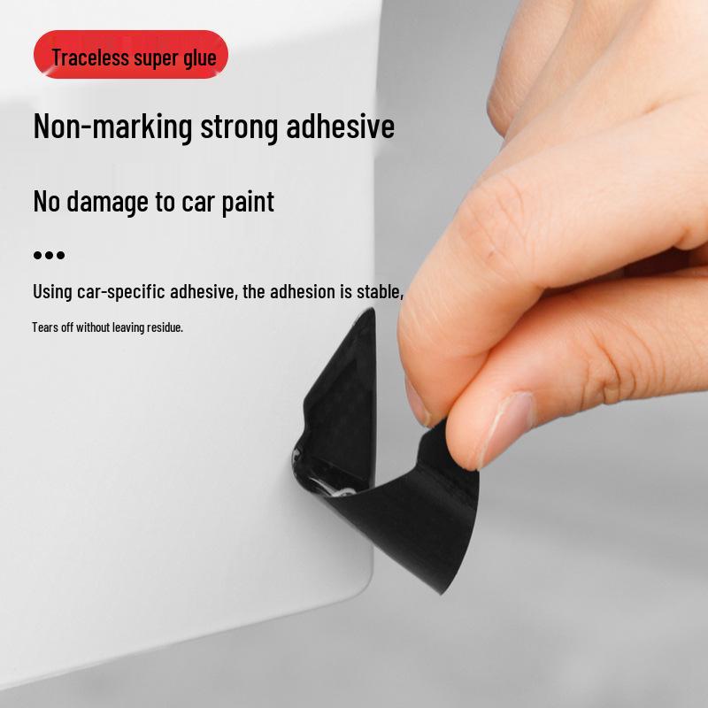 Car Door Corner Anti-Collision Carbon Fiber Protective Sticker