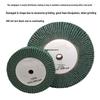 Stainless Steel Sanding Pad: Red/Green Polishing Flywheel