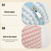 Cute Plush Makeup Bag For Women Portable Travel Commuting Large Cosmetic Bags Zipper Toiletry Bag Washing Storage Bags Pen Pouch