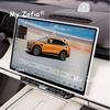 For Zeekr 7X 2025 2026 Car Silicone Protective Frame Edge Central Control Navigation Screen Display Protective Cover Accessories