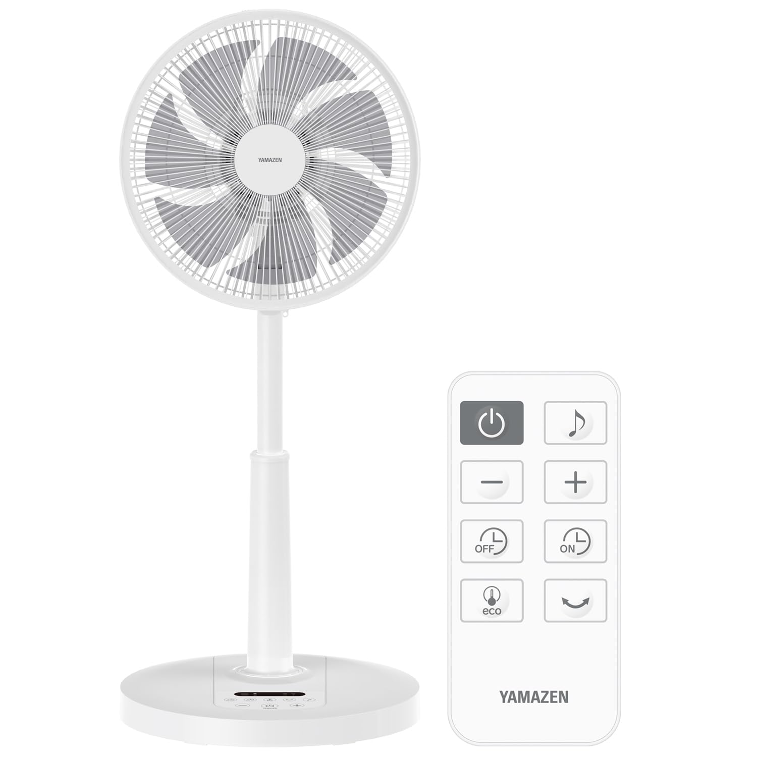 

Гостиная DC Power Energy Automatic Оснащен температурой 10 уровней воздушного потока Пульт дистанционного управления Белый [Yamazen] Вентилятор, двигатель, тихий, экономящий,