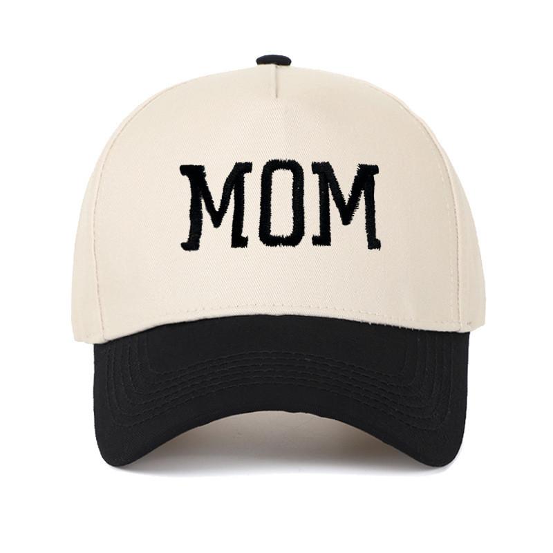 

Вышивка letter Mom Dad, кепка-бейсболка Dad Cap с изогнутым козырьком, хлопковый солнцезащитный козырек для повседневного использования на улице Style A