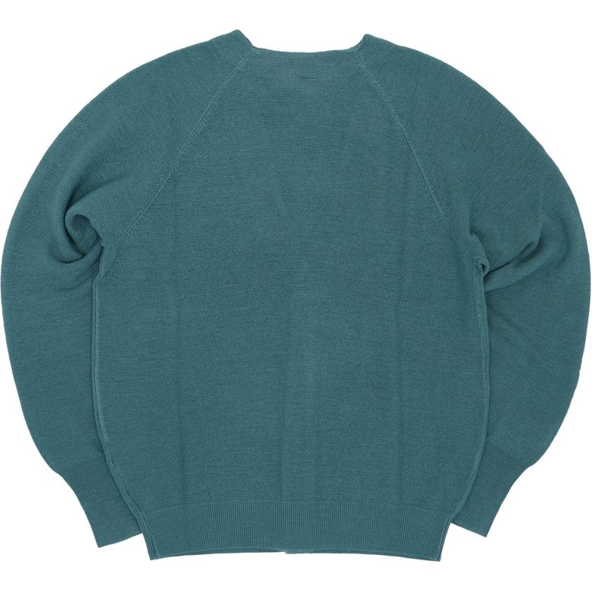 Nike SB Skateboarding Loose Fit Knit Cardigan Sweater Men's Teal Green DQ6307-379