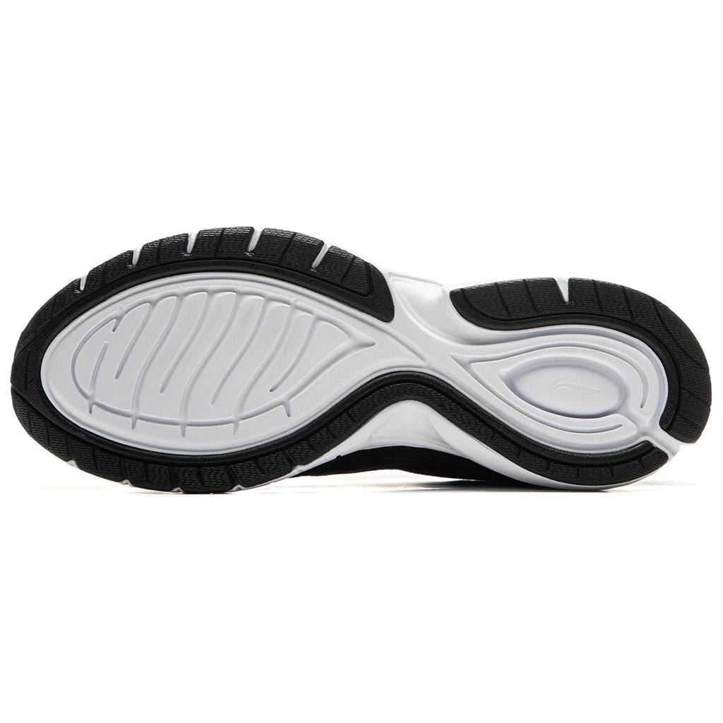 New LiNing R037 Shock Absorbers Slip Resistant, Abrasion Resistant, Breathable Low Top Running Shoes Men's Black ARSU067-1