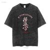 Kyokushin Karate Symbol Kyokushinkai Dojo Training Vintage Men's Black T Shirt Long Sleeves Vintage Washed Slightly Graphic