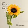 Sunflower Silk Flower Arrangement: Artificial Dried Flowers for Living Room, Dining Table, and Photo Props