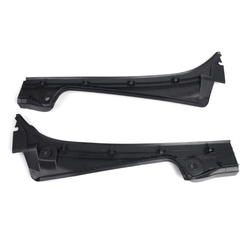 1 Pair Front Windshield Wiper Cowl Trim Cover Water Deflector Plate Neck Panel for E60 E61 51717027083