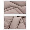 Women S Plus Size Hooded Thick Warm Fitted Puffer Coat