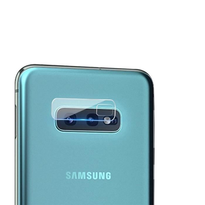 Film Protecteur - PHONILLICO - Samsung Galaxy S10e - Lot de 4 - Verres Trempés - Protection Caméra Arrière