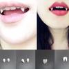Bloodcurdling Vampire Werewolves Fangs Fake Dentures Teeth Costume Halloween Fad