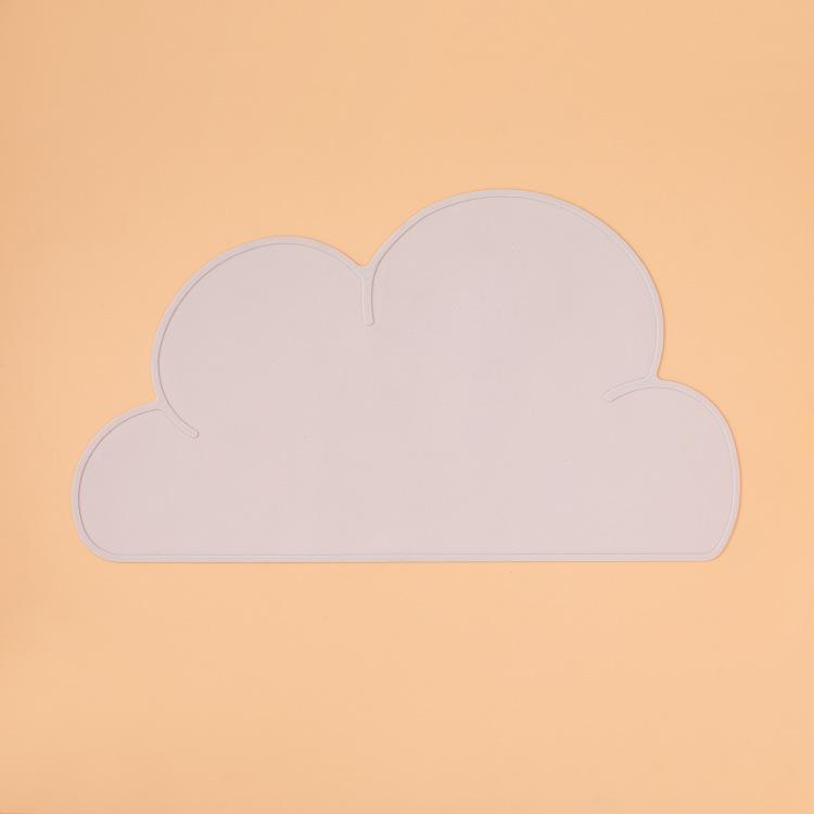 

Силиконовый коврик для питомца в форме облака: Водонепроницаемый, Нескользящий, Герметичный для корма для кошек и собак