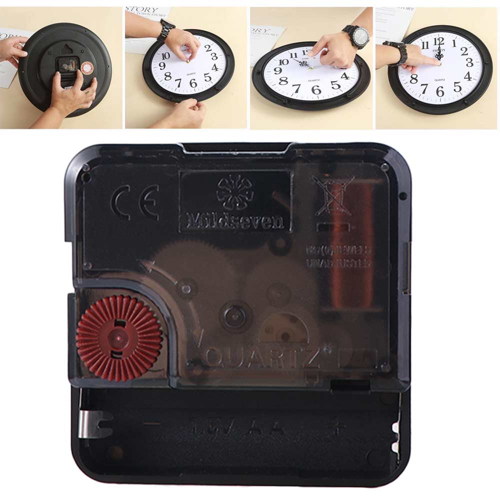 Clockwork Quartz Movement Clock Movement Silent Screw in Type Clock Mechanism Noiseless DIY Watch Machinery Quartz Clock