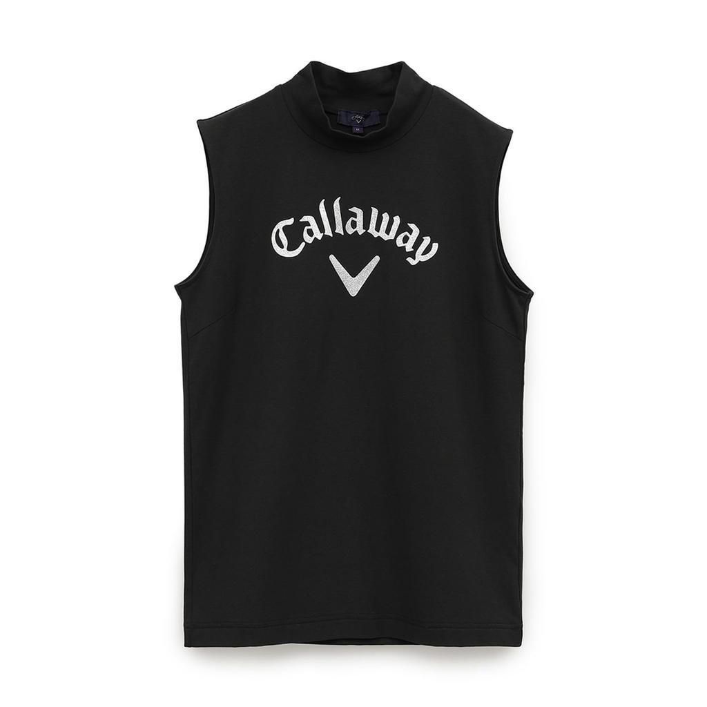 Callaway Layered Shirt and Mock Neck Shirt Golf C25134217 M Women's (Sleeveless Set) / / 1010_Black
