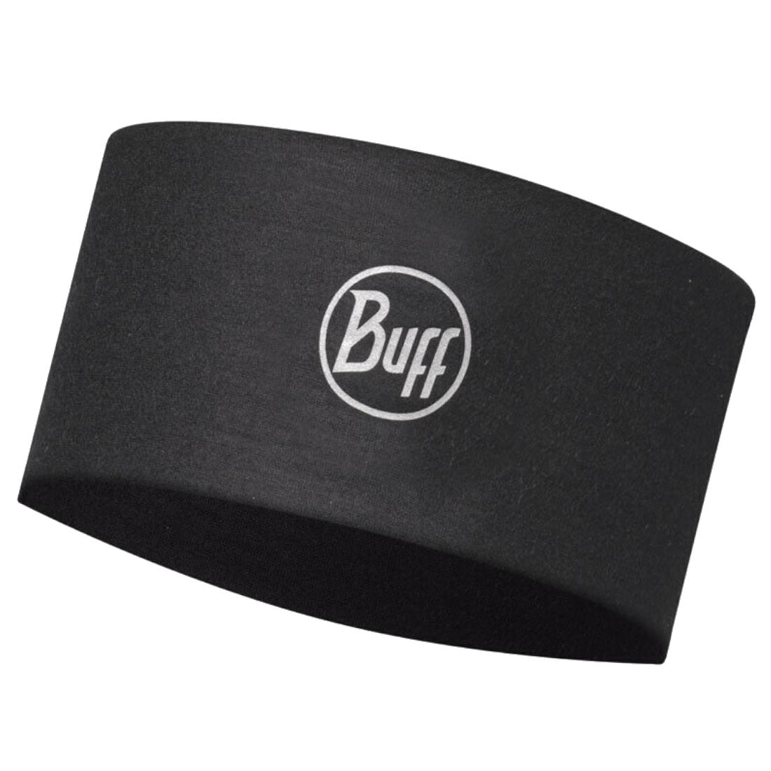 Buff CoolNet UV Wide Stirnband, Unisex schwarz Stirnband One size schwarz