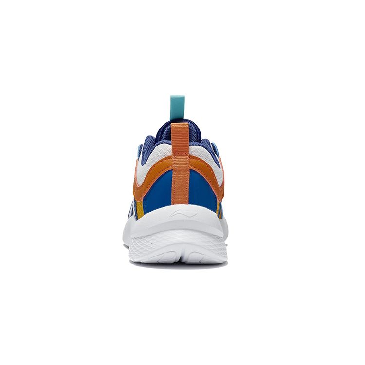 Li Ning Kids Comfortable Non-Slip Shock Absorbing Wear-Resistant Casual Shoes Kids Casual Shoes Bright-Yellow YKNS018-3