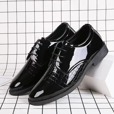 Herren Lederschuhe Business Formal Mode Lederschuhe Koreanischer Stil Lässig Jugendlich Vielseitig Herren Lederschuhe