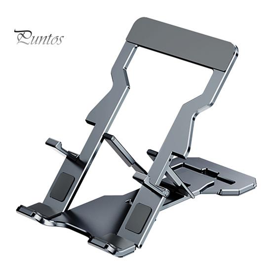 

Держатель для телефона из алюминиевого сплава, высокопрочная ультратонкая складная универсальная настольная подставка для мобильного телефона для просмотра видео серый