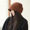 Casual Womens Foldable Knit Beanie With Breathable Polyester For Fall And Winter