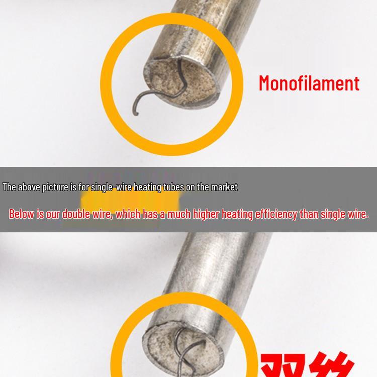 Steamer Heating Tube Element for Rice Cookers, 220V/380V, Options: 2/3/4.