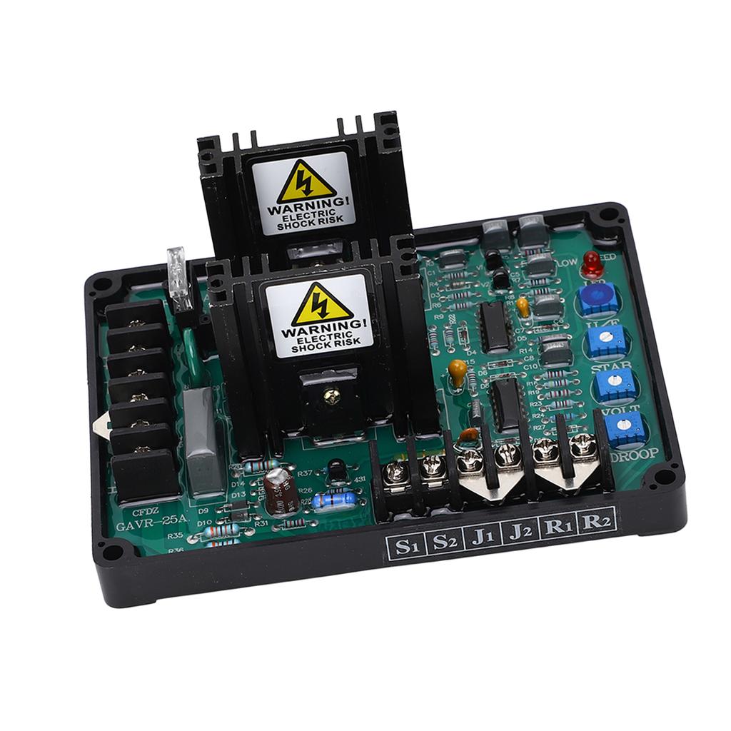 Universal AVR Board Low Frequency Protection ABS Housing Automatic Voltage Regulator Module 180‑240V