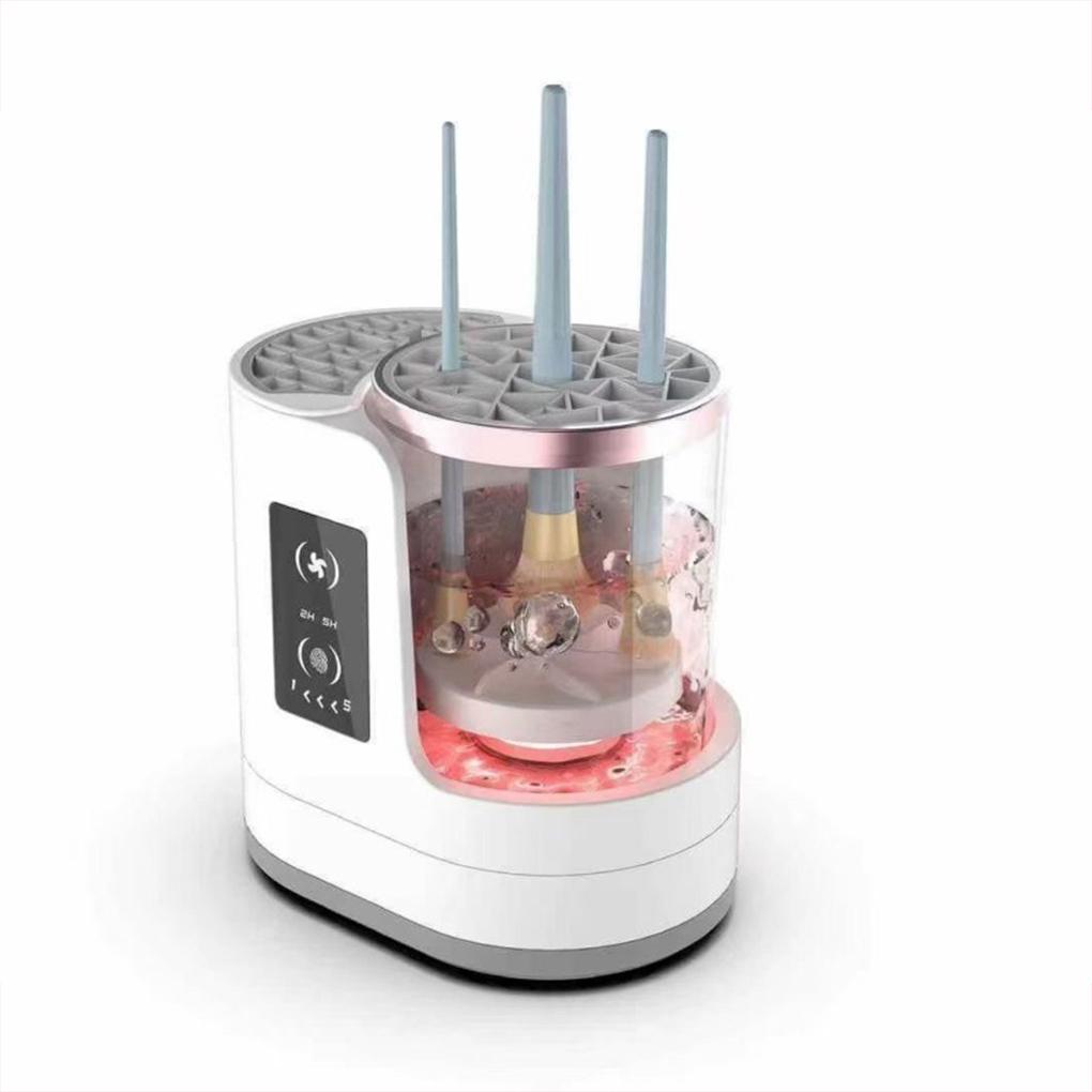 Electric Makeup Brush Cleaner Machine With Drying Function Cleaning Tool Automatic Brushes