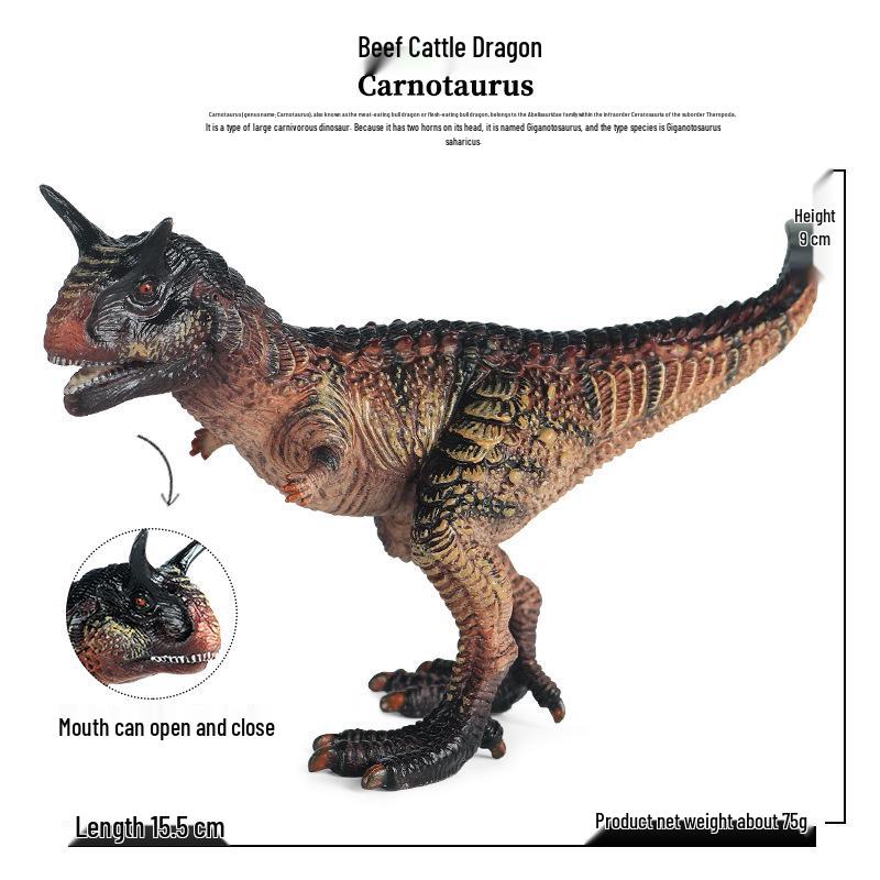 Realistic Jurassic Dinosaur Models - Triceratops, T. Rex, Mosasaurus, Pachycephalosaurus Toys