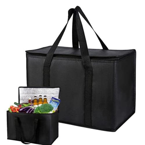Insulated Lunch Bag, Food Delivery Cooler - Multi-Purpose, Heavy-Duty, Large Capacity 65L-70L Insulated Bag, Oil-Resistant, Tear-Resistant, Portable L