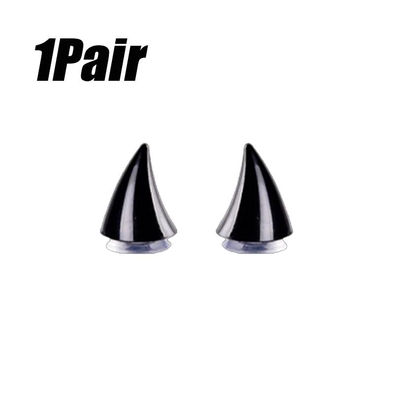 

Украшение на присоску для шлема мотоцикла Присоски для шлема Декоративные аксессуары в виде рога дьявола Украшение на присоску для шлема в виде бычьего рога