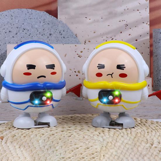 

Симпатичная красочная развивающая игрушка для родителей и детей, мультяшная ходьба космонавта, заводная развивающая игрушка