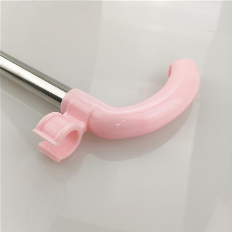 Broom Handle & Dustpan Set: 19" Extension, 16" Plastic Dustpan, 22mm Thick Hanging Mop/Broom Pole Accessories.