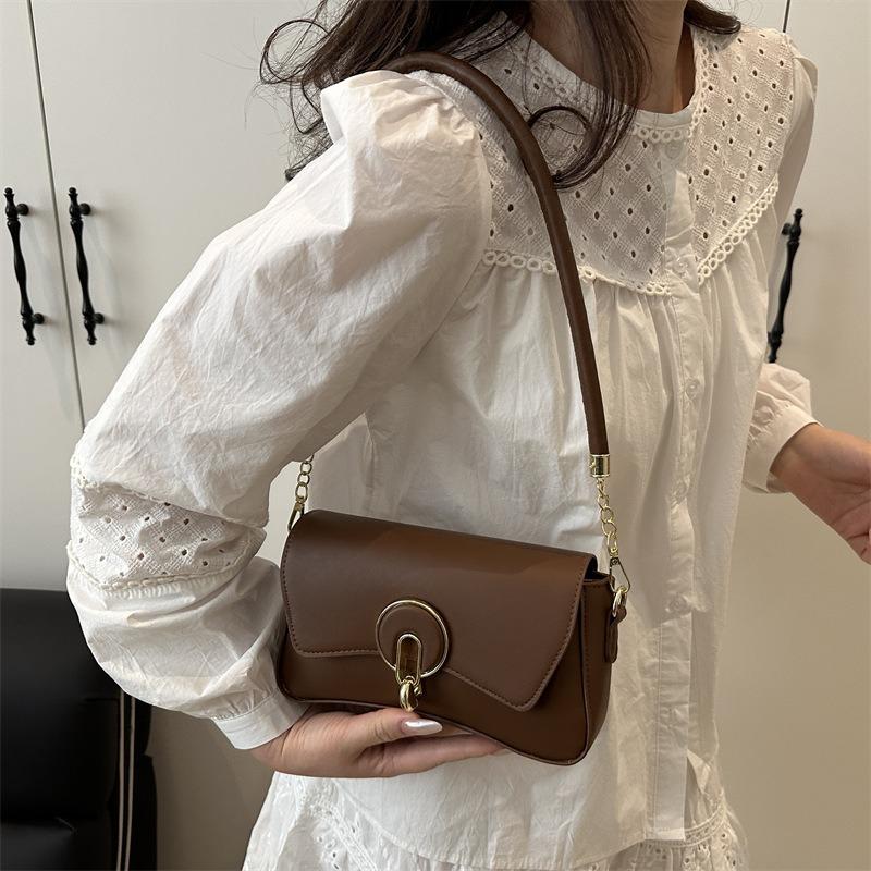 High-end Niche Design Single Shoulder Armpit Bag Women's New Fashion Versatile Commuter Texture Handbag