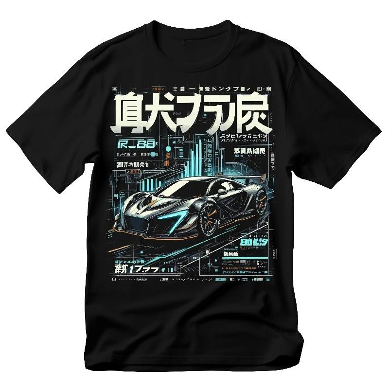 

Retro Race Car TShirt Urban Car Guy Style Allseason Casual Comfortable Base Layer Tshirt Unisex Pure Cotton Top 4XL