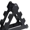 Anti- Dumbbell Holder, 3 Tiers Weight Triangle Rack Tree Shaped Storage Bracket Lifting