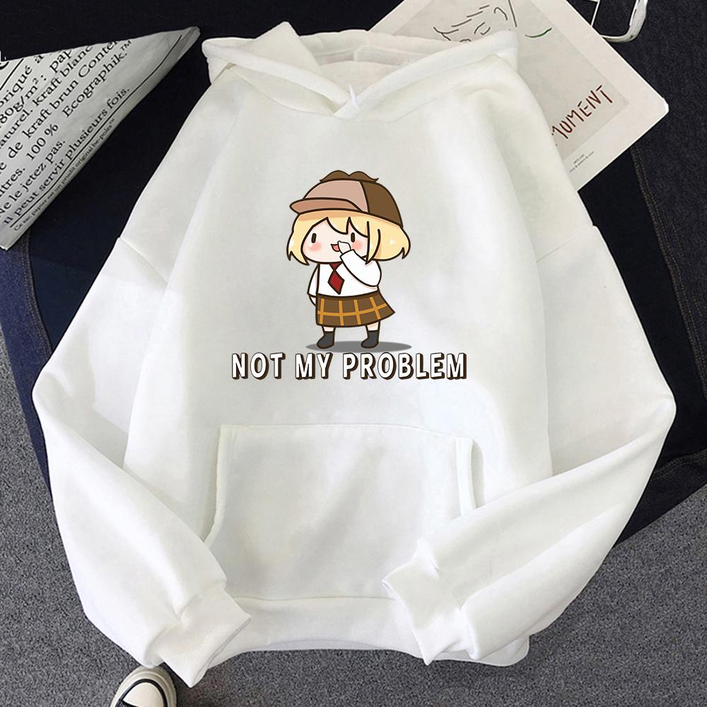 Cute Anime Watson Amelia Bubba Hoodie Fashion Women Harajuku Kawaii Hoodies Unisex Autumn Winter Cartoon Pullovers Sweatshirts