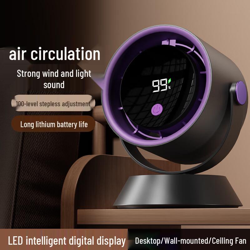 JIEBO F12 USB Air Circulating Fan