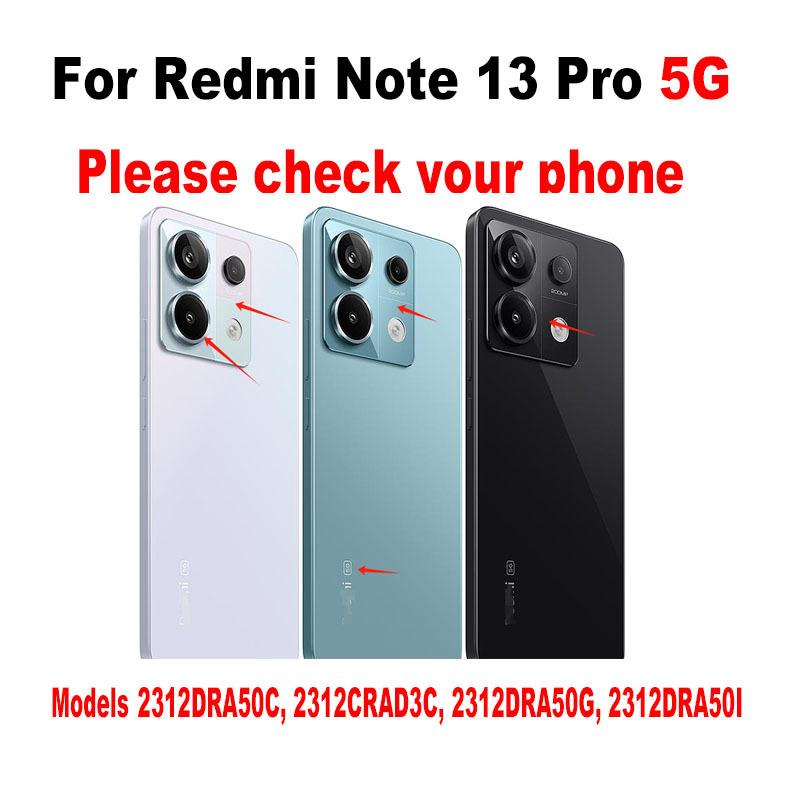 For Xiaomi Redmi Note 13 PRO 5G Middle Frame Front Bezel Cover Chassis Housing Back Plate LCD Holder Replacement