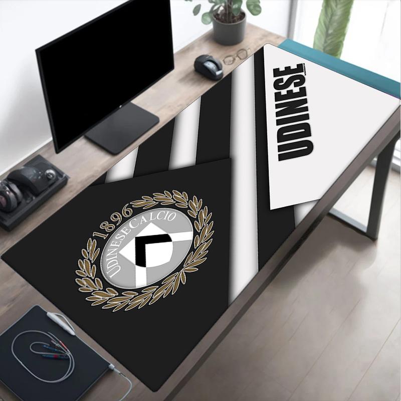Udinese-Calcio Crest Design Mouse Pad, Gaming Mouse Pad, Keyboard Pad, Desk Decor for Computer Notebook Fan Gift Birthday Gift