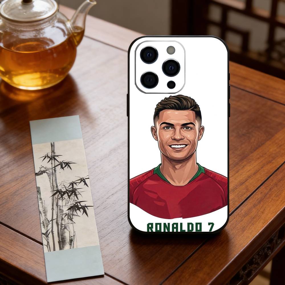 Cristiano Ronaldo Handyhülle Silikon Weich Für IPhone 17 16 15 14 13 12 11 X XR Plus Pro Max Plus